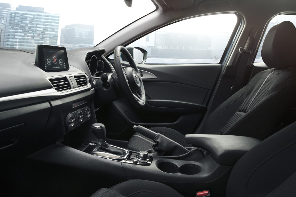 The Mazda3 in Maxx specification. The Mazda3 in Maxx specification.